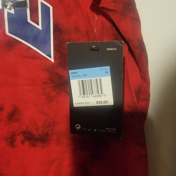 NWT Nike Tie Dye "Just Do It" Tank Top Size Medium CK0154-657 Rare World Peace - Picture 3 of 6